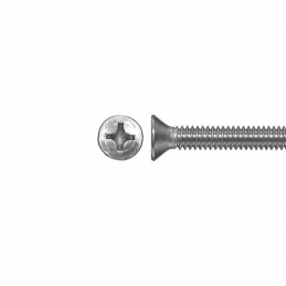 1 pcs : 020832B037 - 100 SLOTTED CSK SCREW 8-32 THREA