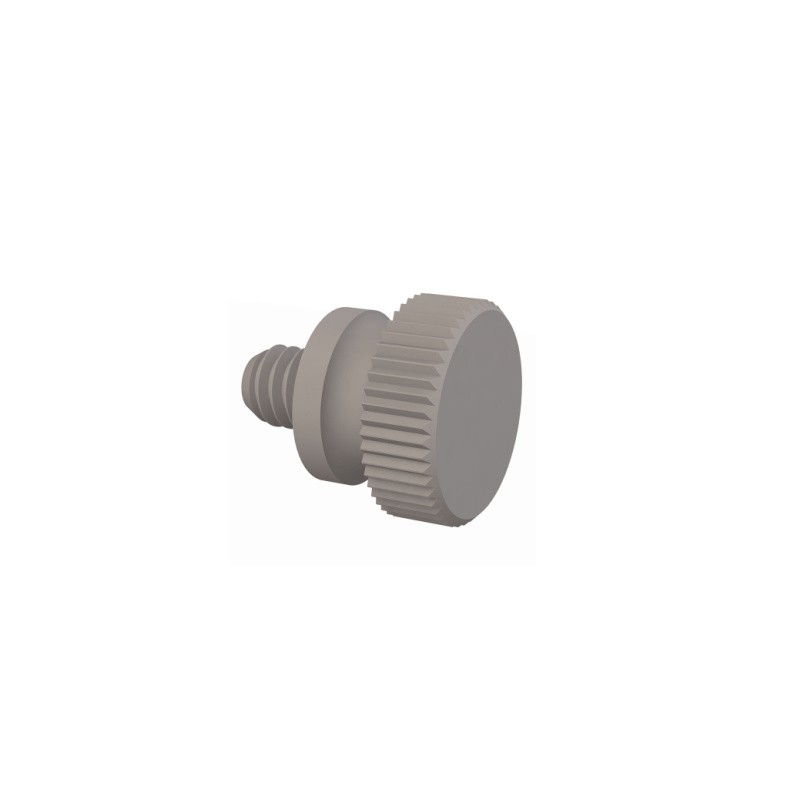 1 pcs : 090832018T - KNURLED THUMB SCREW 8-32 THREAD