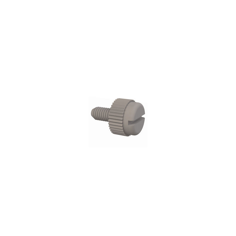 1 pcs : 50M030050T006 - SLOTTED THUMB SCREW, M3 X .5 THR