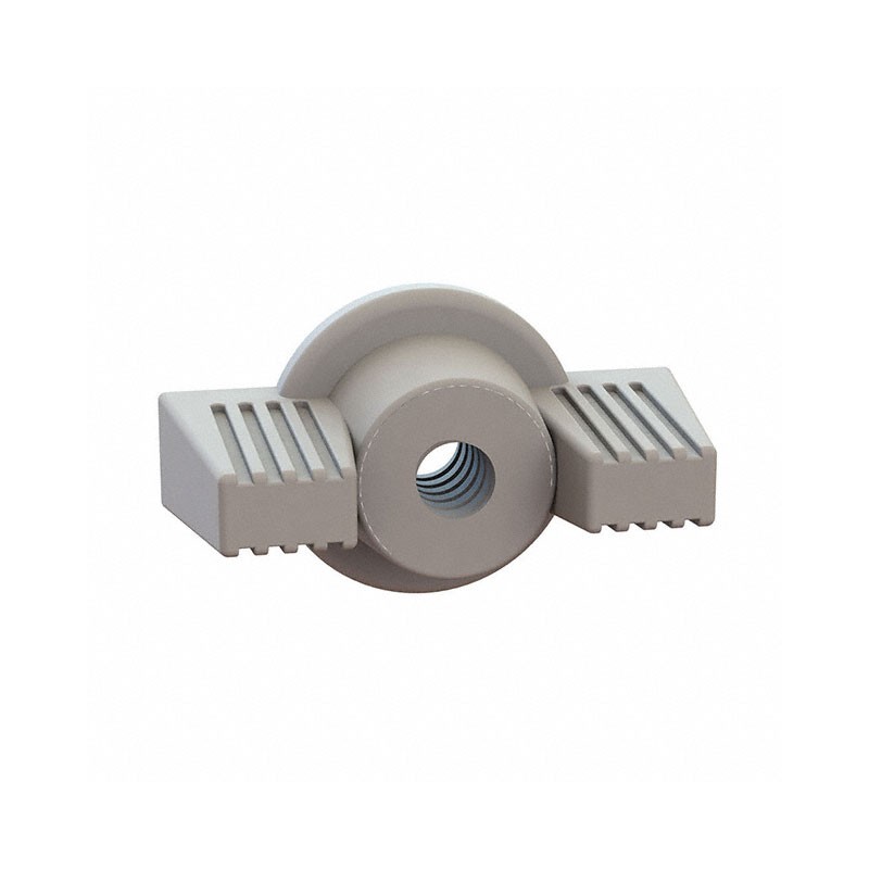 1 pcs : 0600440DLWN - DECO WING NUT 4-40 THREAD 5/16 H