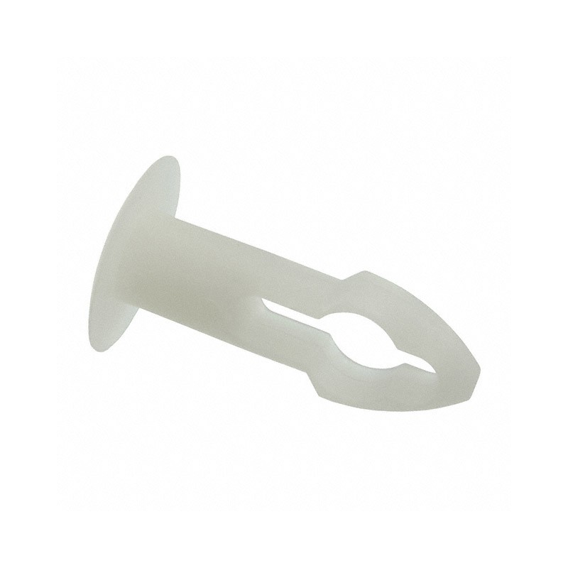 1 pcs : 27KY1560250 - NATURAL NYLON 6/6 KEY-HOLE RIVET
