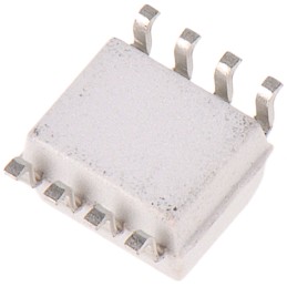 2500 pcs - onsemi, HCPL0531 DC Input Transistor Output Dual Optocoupler, Surface Mount, 8-Pin SOIC