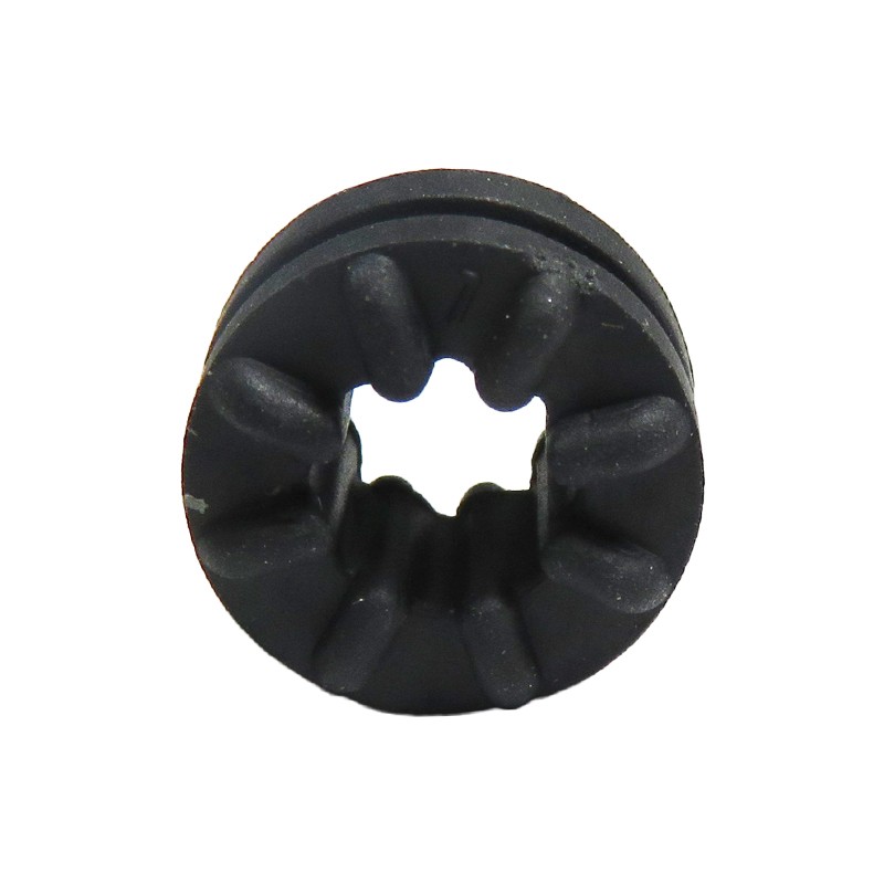 1 pcs : G-412-C6050 - SCREW GROMMET THERMOPLASTIC BLK
