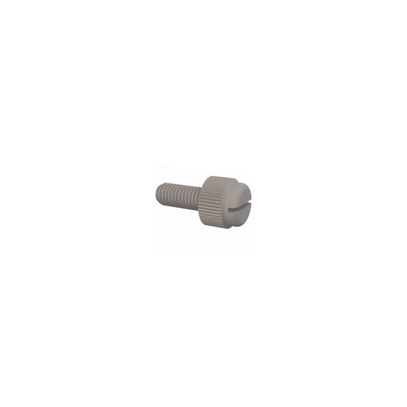 1 pcs : 50M050080T012 - SLOTTED THUMB SCREW, M5 X .8 THR