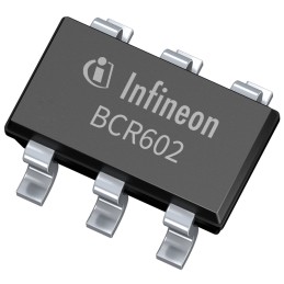 3000 pcs - Infineon BCR602XTSA1 LED Driver IC, 8 - 60 V 6-Pin