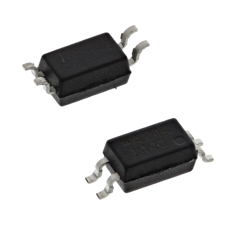 3000 pcs - Broadcom, ACPL-214-500E AC Input Transistor Output Optocoupler, Surface Mount, 4-Pin SOIC