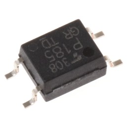 3000 pcs - Toshiba, TLP185(GR DC Input Transistor Output Optocoupler, Surface Mount, 4-Pin SOIC