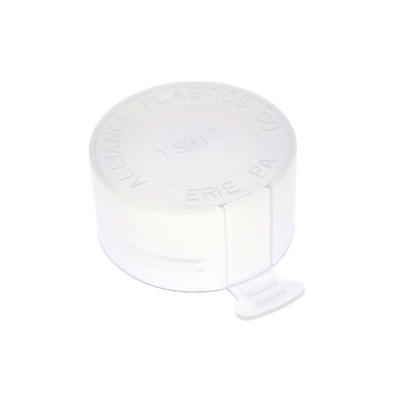 1 pcs : TS17B - TEAR-TAB CAP - COMPATIBLE THREAD