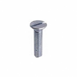 1 pcs : 9556 - MACH SCREW FLAT SLOTTED 2-56