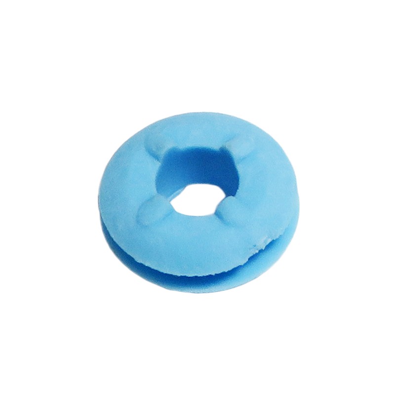 1 pcs : G-427-C8002 - SCREW GROMMET THERMOPLASTIC BLUE