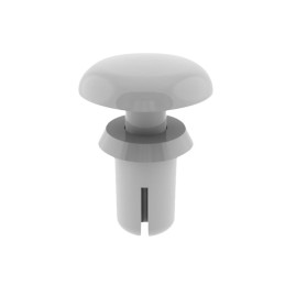 1 pcs : SR-4100W - RIVET SNAP 0.394' NYLON WHITE
