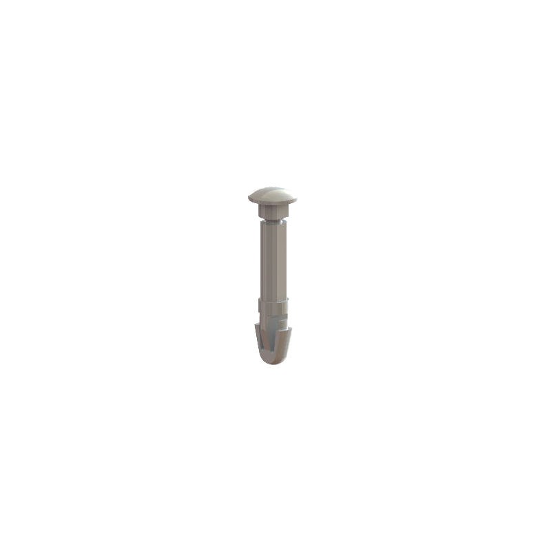 1 pcs : SLPA125-750-01 - SNAP LOCK PIN 0.906' NYLON NRTL