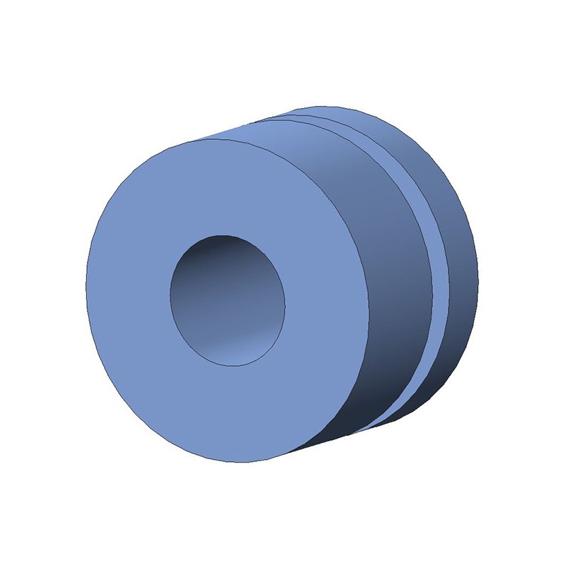 1 pcs : G-513-C8002 - SCREW GROMMET THERMOPLASTIC BLUE