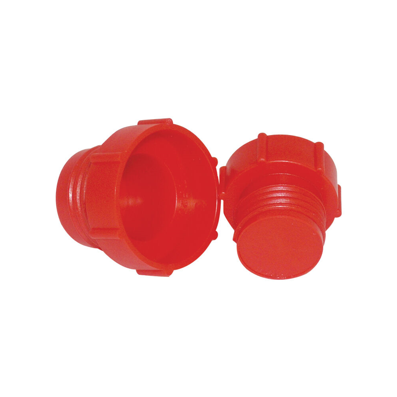 1 pcs : TF30A - THREADED PLUG:LDPE, RED, 13/16'-