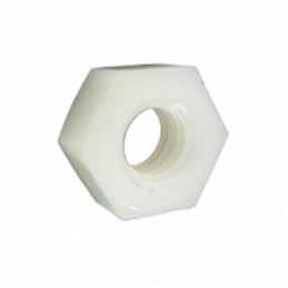 1 pcs : 4689 - HEX NUT 0.275' NYLON M4