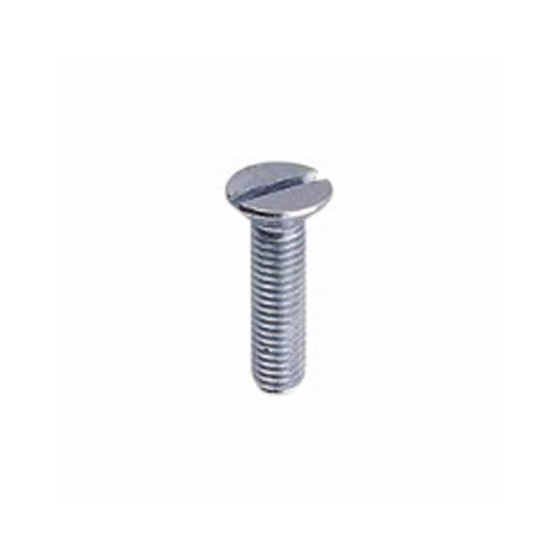 1 pcs : 9505 - MACH SCREW FLAT SLOTTED 4-40