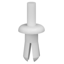 1 pcs : PPR-1 - RIVET PUSH 0.449' NYLON NATURAL