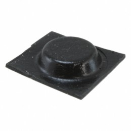 1 pcs : RBS-1BK - BUMPER CYLINDRICAL 0.5' DIA BLK