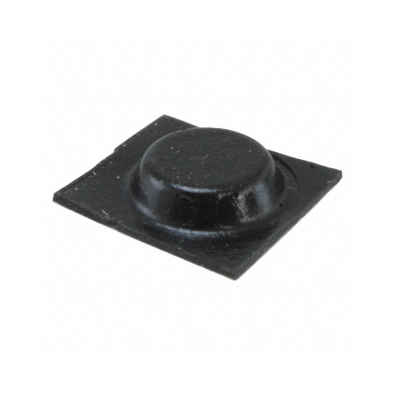 1 pcs : RBS-1BK - BUMPER CYLINDRICAL 0.5' DIA BLK