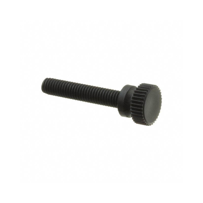1 pcs : 091032100TB - KNURLED THUMB SCREW 10-32 THREAD