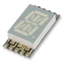 400 pcs - KCPSA04-107 Kingbright 14-Segment LED Display, CA Yellow 46 mcd RH DP 10.2mm