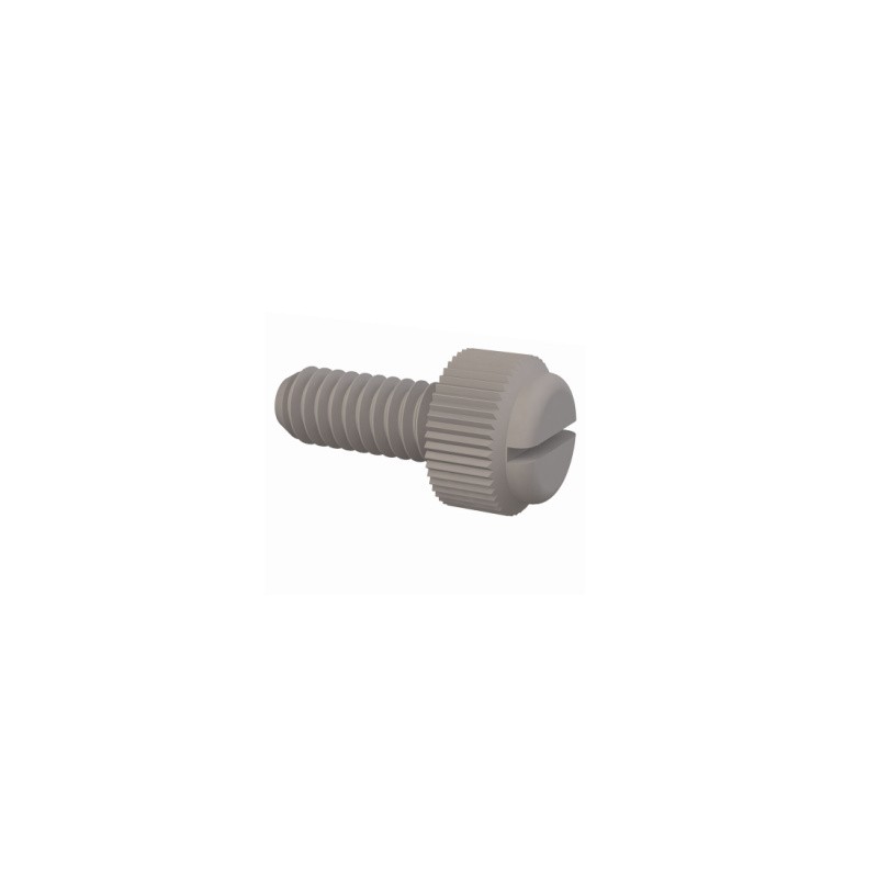 1 pcs : 092520062TEG - SLOTTED THUMB SCREW 1/4-20 THREA