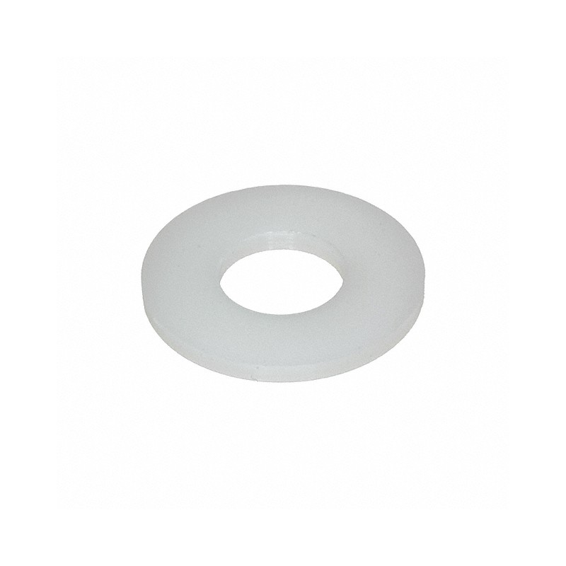 1 pcs : 17W08759 - FLAT WASHER, NYLON, NATURAL, .37