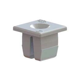 1 pcs : SRSG6-04-01 - SCREW GROMMET 6 NYLON NATURAL