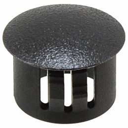 1 pcs : 8603 - HOLE PLUG 0.500' NYLON BLACK