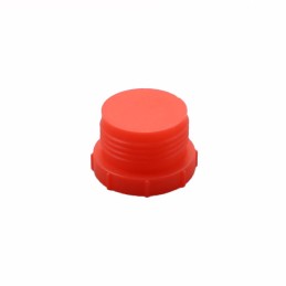 1 pcs : TF50A - THREADED PLUG:LDPE, RED, 1-3/16'
