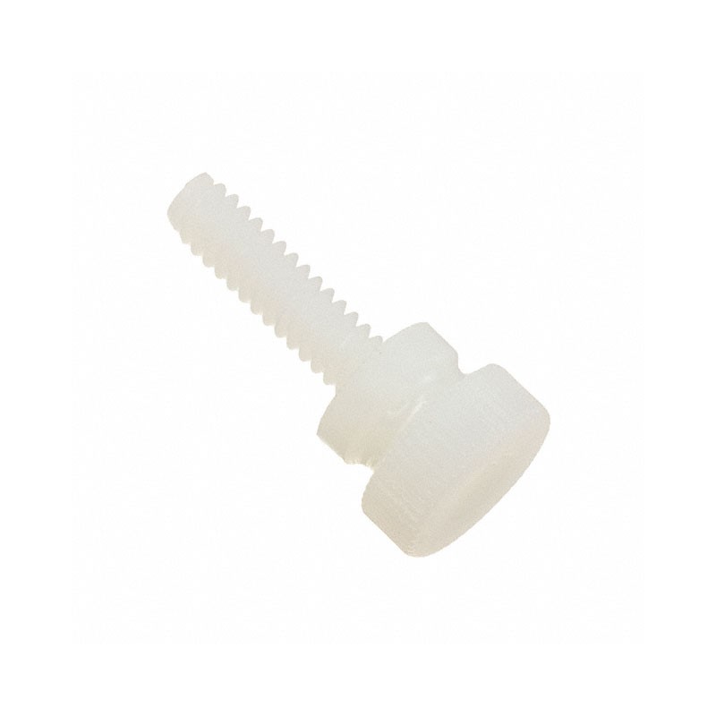 1 pcs : 090632050T - KNURLED THUMB SCREW 6-32 THREAD