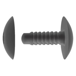 1 pcs : 8501260901VR - MALE/FEMALE SNAP FASTENERS, BLAC