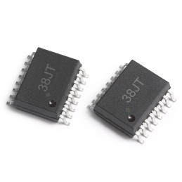 850 pcs - Broadcom, ACPL-38JT-500E IGBT Gate Drive Output Optocoupler, Surface Mount, 16-Pin SO