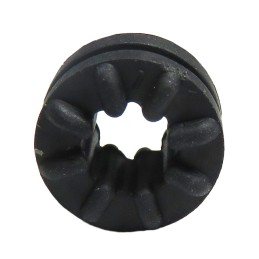 1 pcs : G-412-C8012 - SCREW GROMMET THERMOPLASTIC BLK