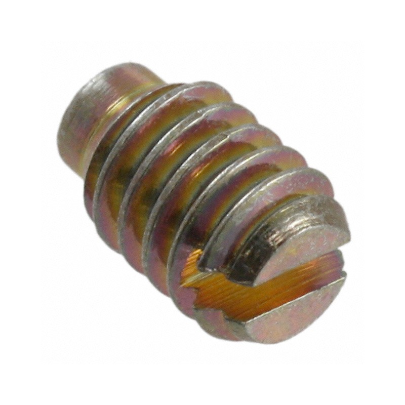 1 pcs : 4914 - SET SCREW RND HEAD SLOTTED 8-32