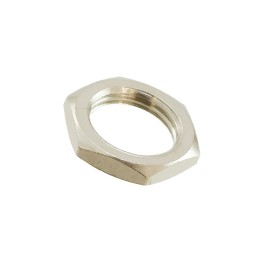 1 pcs : 1456 - HEX NUT 1/2' BRASS 3/8-32
