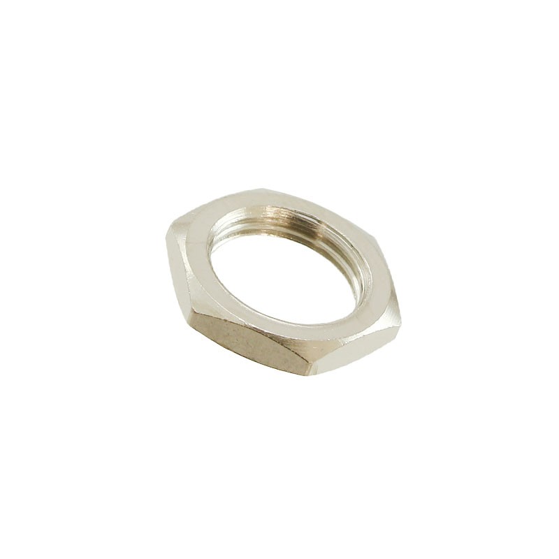 1 pcs : 1456 - HEX NUT 1/2' BRASS 3/8-32