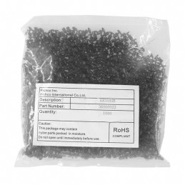 1 pcs : SR-3545B - RIVET SNAP 0.177' NYLON BLACK