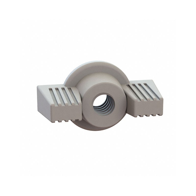 1 pcs : 0600632DECOWN - DECO WING NUT 6-32 THREAD 5/16 H