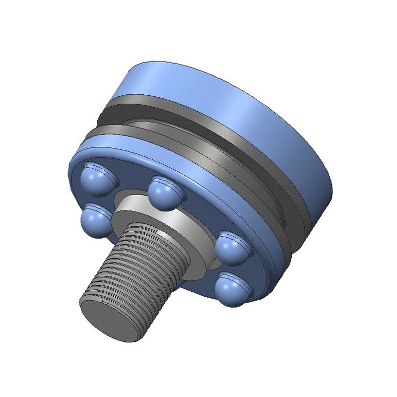 1 pcs : SI-410-C8012 - SCREW GROMMET M3 THERMOPLASTIC