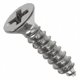 1 pcs : 6006 - SHT MTL SCREW FLAT PHIL 4 11