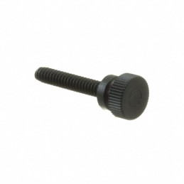1 pcs : 090632075TB - KNURLED THUMB SCREW 6-32 THREAD