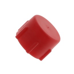1 pcs : 12104A - METRIC THREADED CAP:LDPE RED,M14