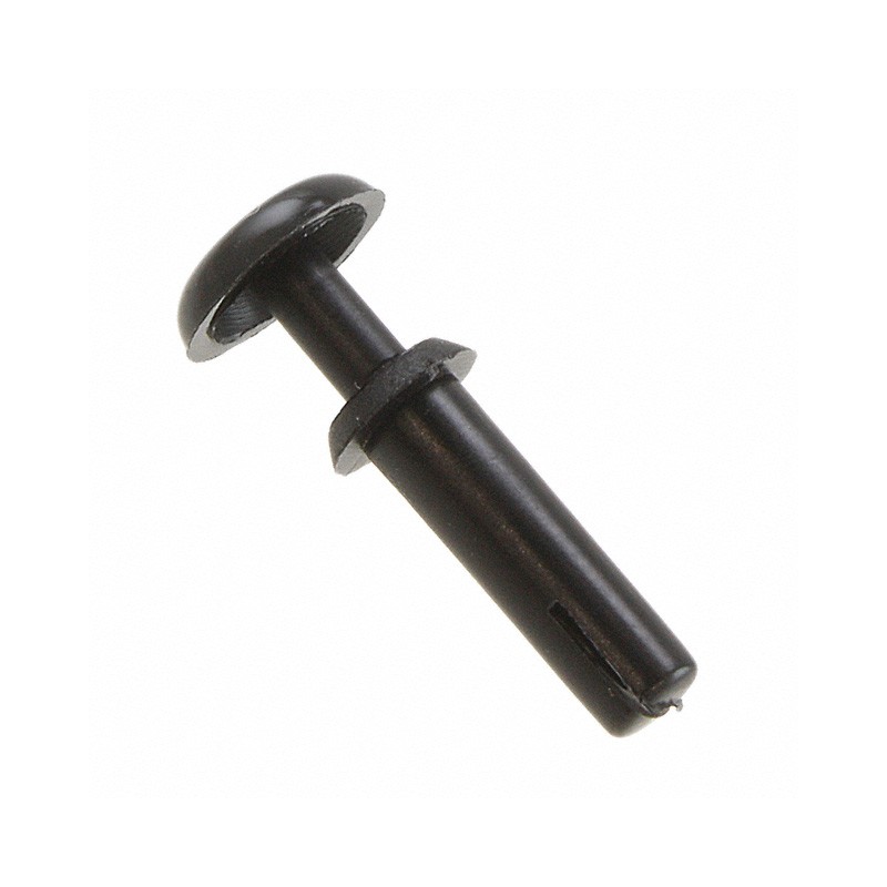 1 pcs : SR-3100B - RIVET SNAP 0.394' NYLON BLACK