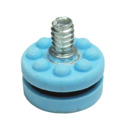 1 pcs : SI-430-C8002 - SCREW GROMMET THERMOPLASTIC BLUE