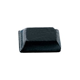 1 pcs : RBS-3RBK - BUMPER SQUARE 0.5'L X 0.5'W BLK