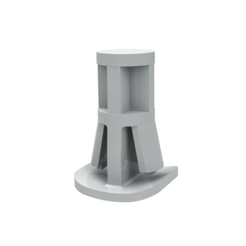 1 pcs : RLCBSB-10-01 - BRD SPT REST MNT SNAP LOCK 10MM