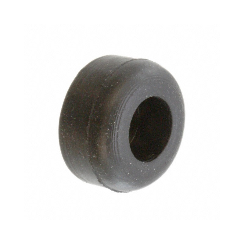 1 pcs : 720 - BUMPER CYLINDRICAL 0.5' DIA BLK