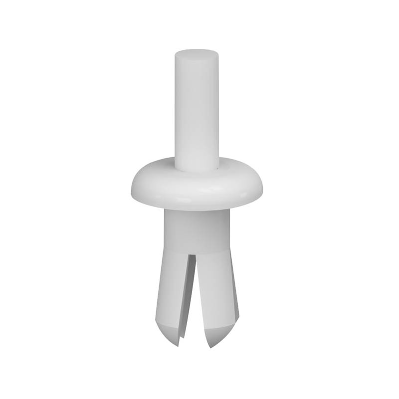 1 pcs : PPR-9 - RIVET PUSH 0.366' NYLON NATURAL