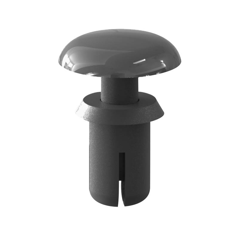 1 pcs : SR-4080B - RIVET SNAP 0.315' NYLON BLACK